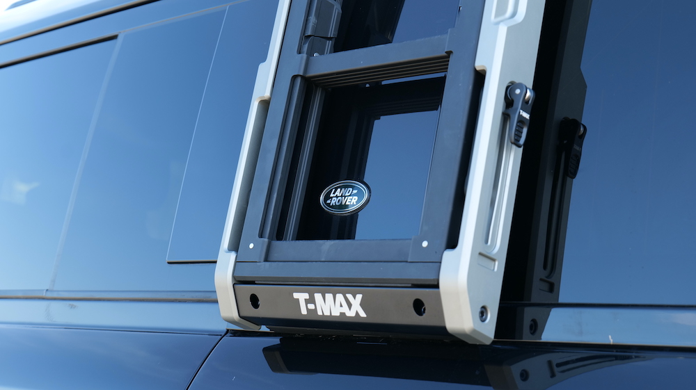 Land Rover Defender 110 Roof Rack & Side Ladder