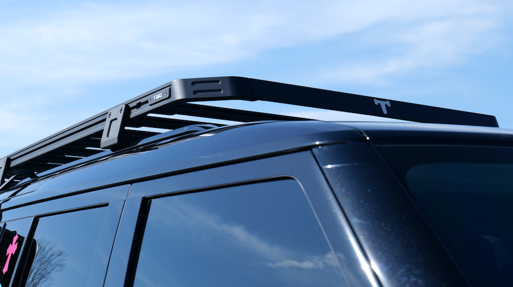 Land Rover Defender 110 Roof Rack & Side Ladder
