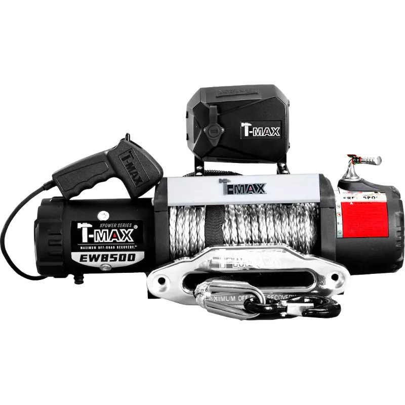 X-Power 8500 Lbs Winch with Synthetic Rope - 杭州天铭科技股份有限公司